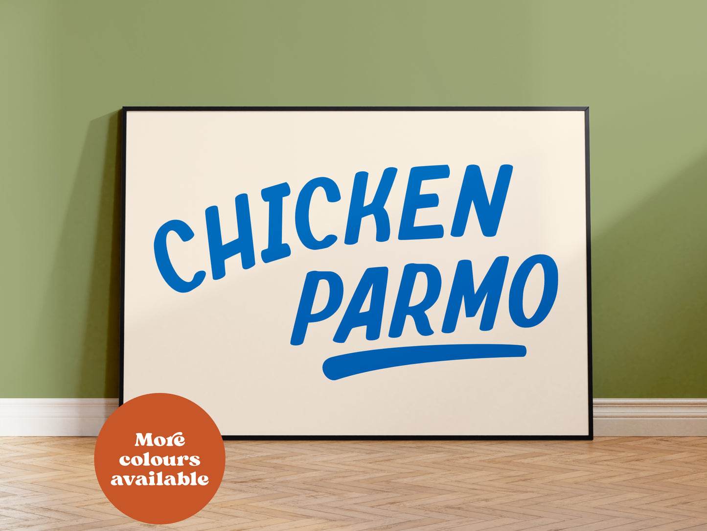 Chicken Parmo Print