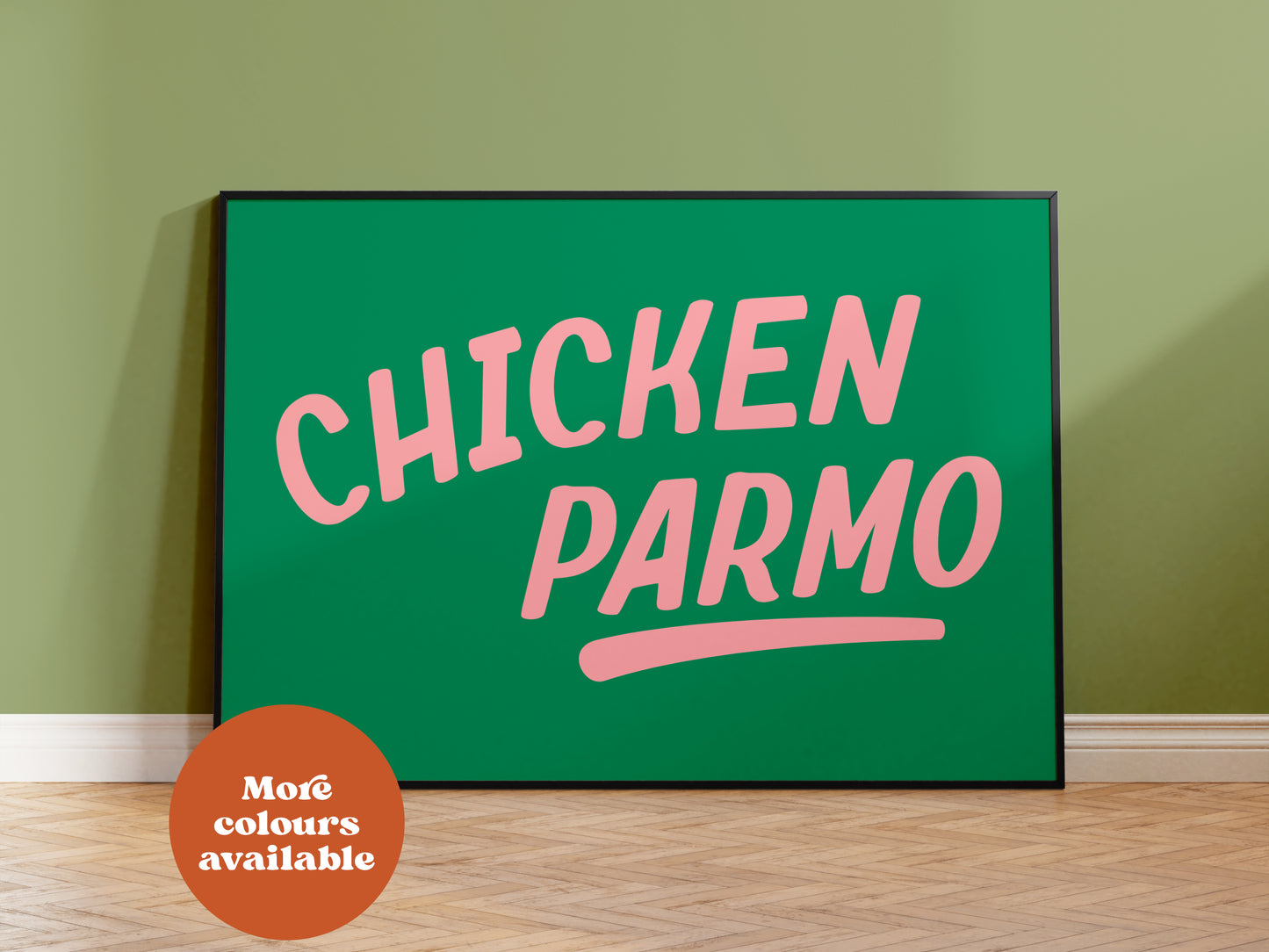 Chicken Parmo Print