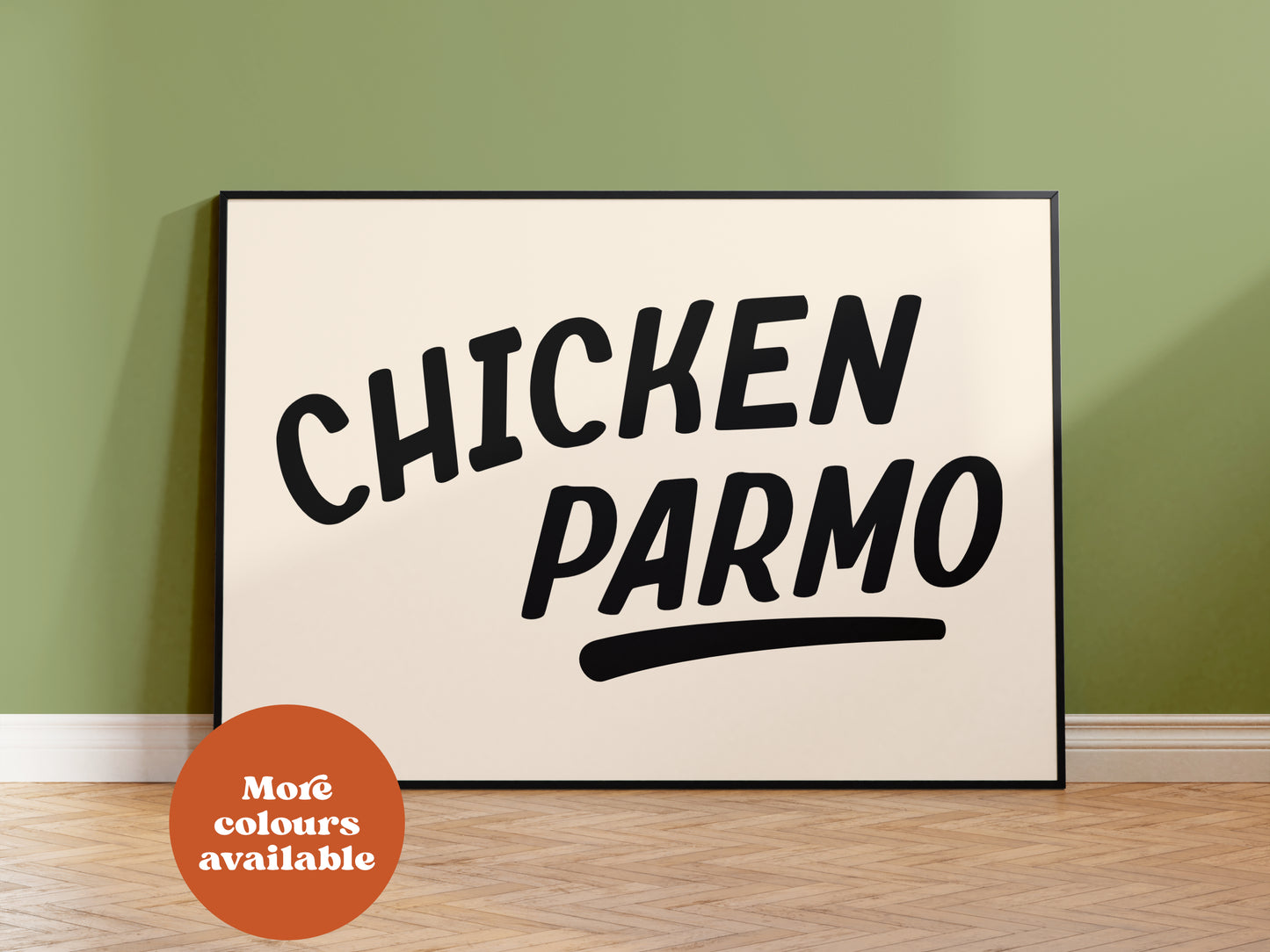 Chicken Parmo Print