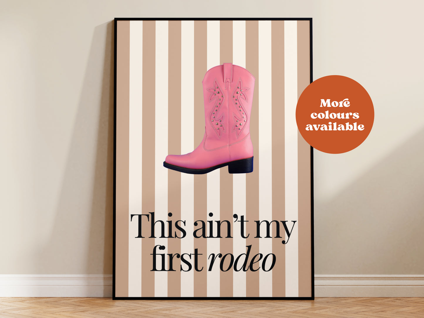 Not My First Rodeo Print