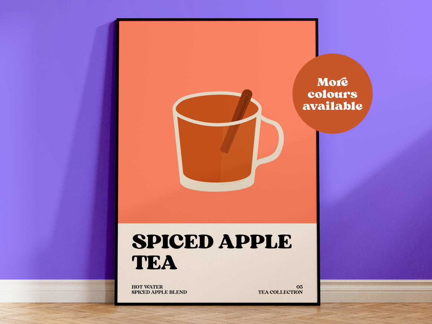 Spiced Apple Tea Print