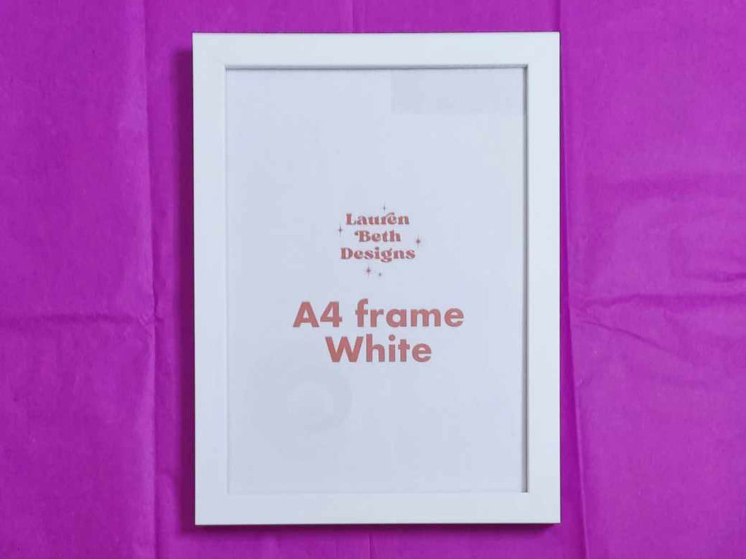 White Frame