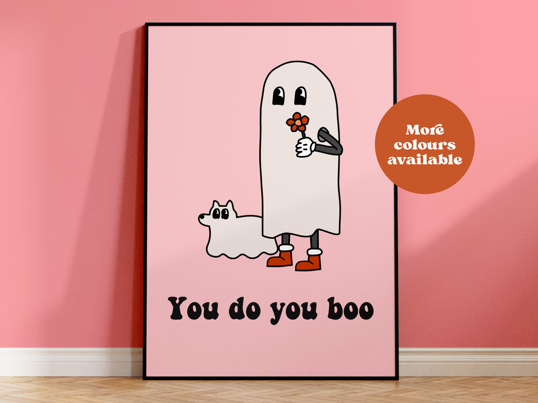 You do you Halloween print