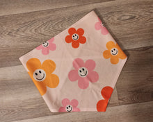 Load image into Gallery viewer, Smiling Flowers Pet Bandana
