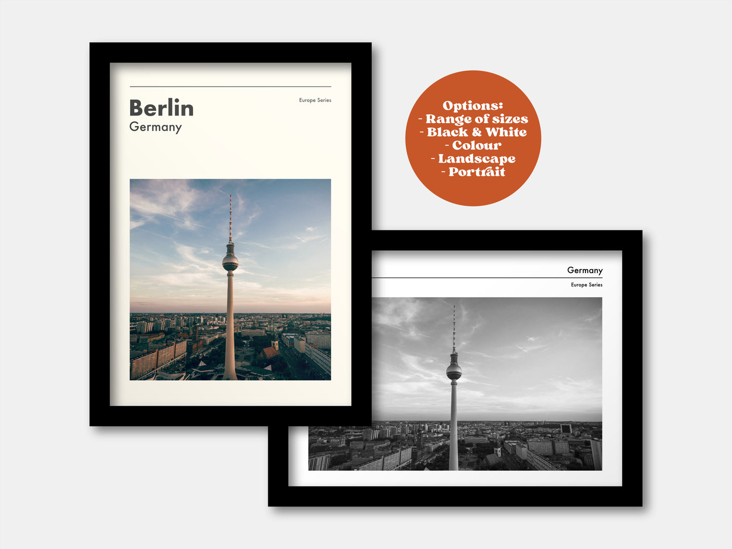 Berlin Germany Travel Print - City Series