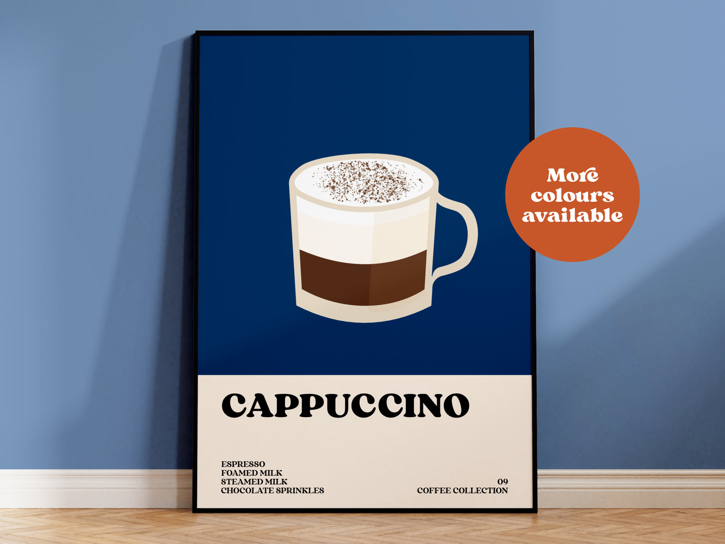 Cappuccino Coffee Print