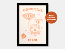 Load image into Gallery viewer, Cocktail Club Takeaway Print
