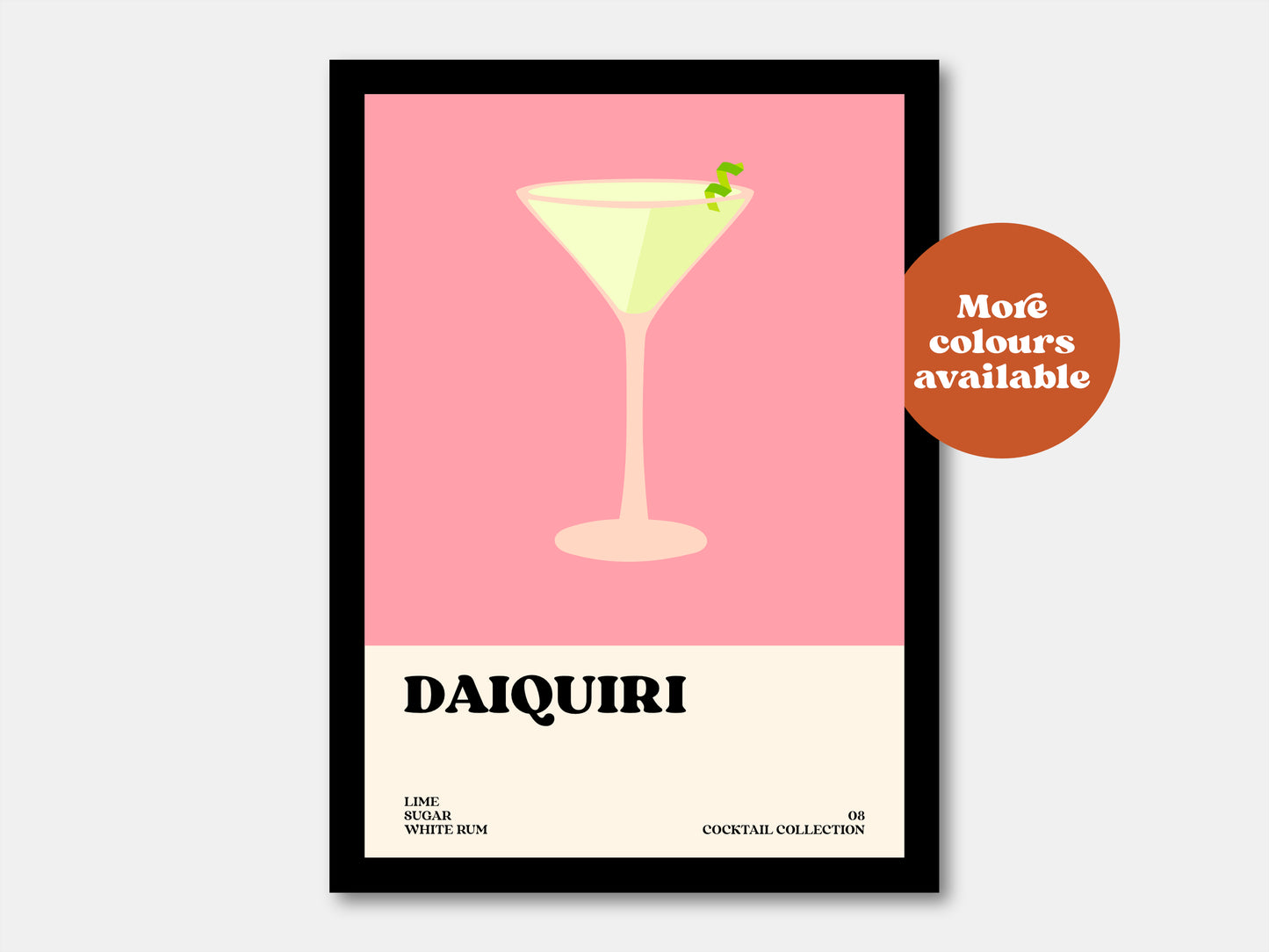 Daiquiri Cocktail Print