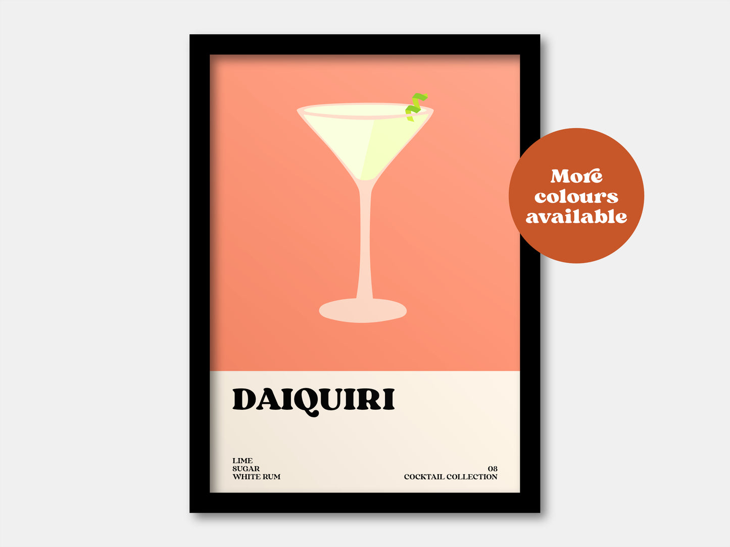 Daiquiri Cocktail Print