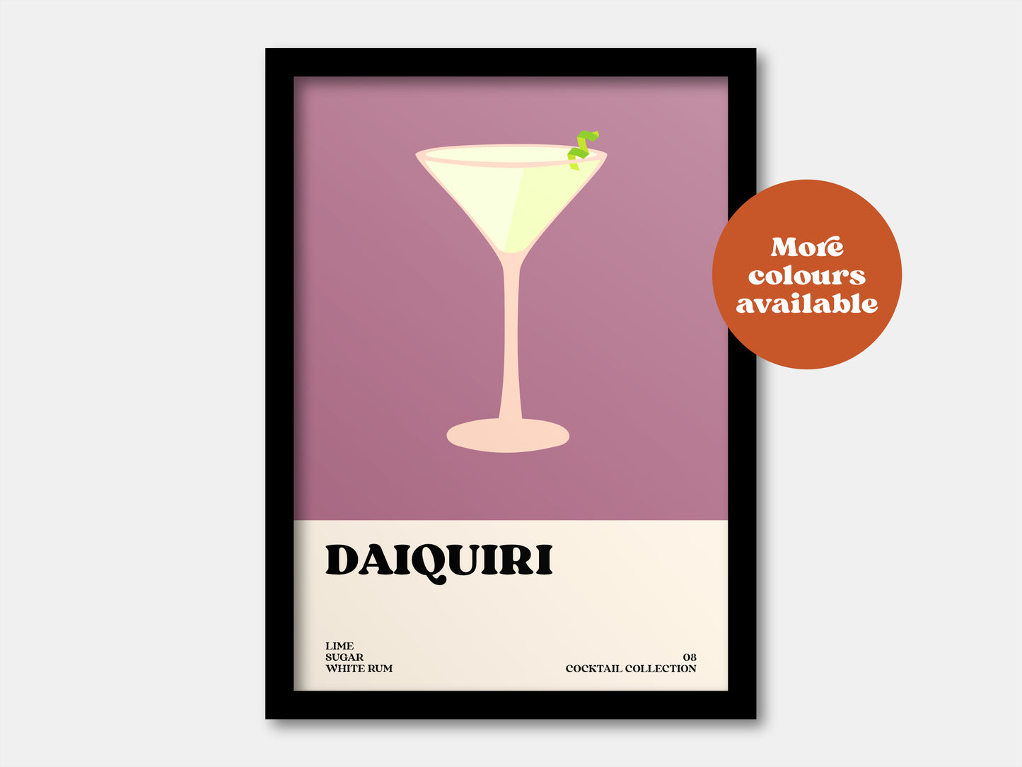 Daiquiri Cocktail Print