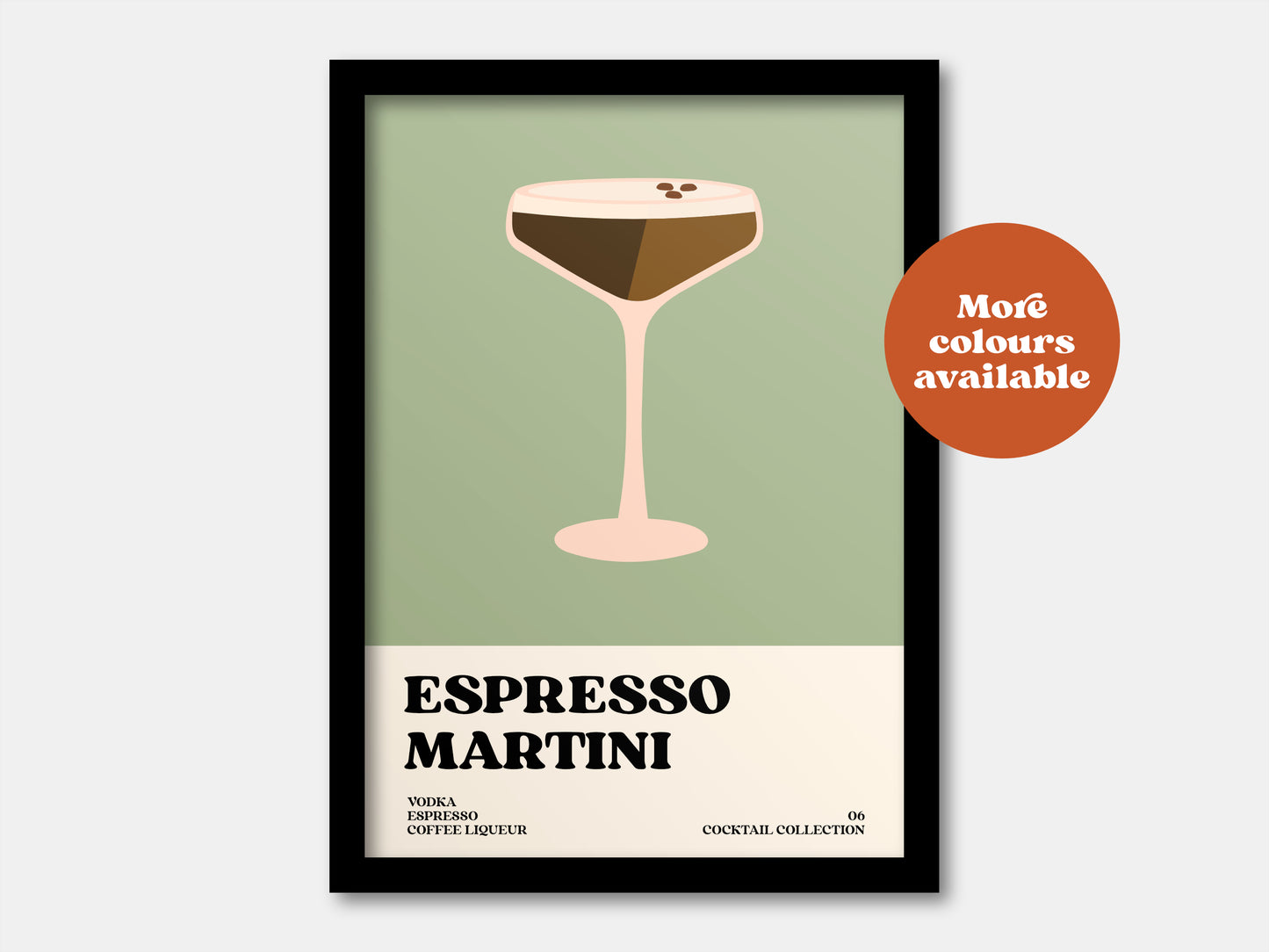 Espresso Martini Cocktail Print