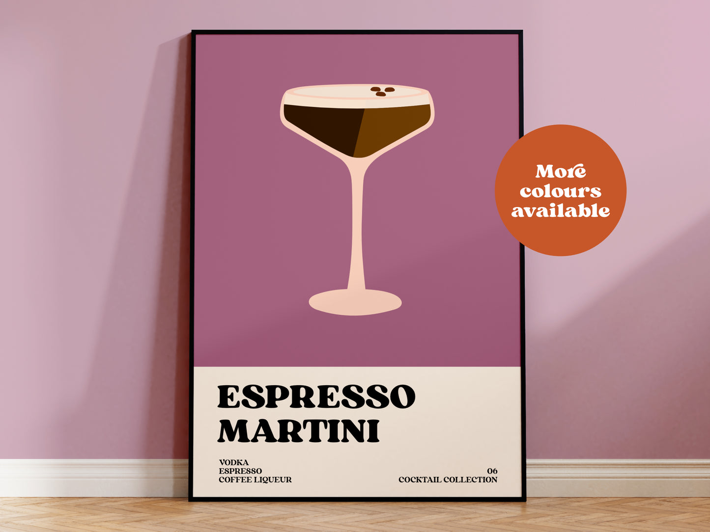 Espresso Martini Cocktail Print