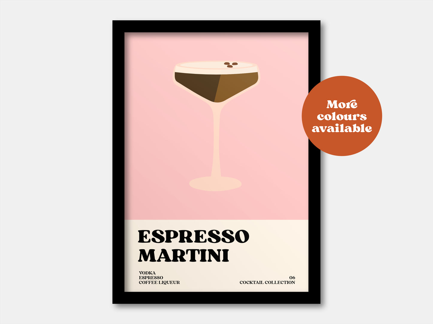 Espresso Martini Cocktail Print