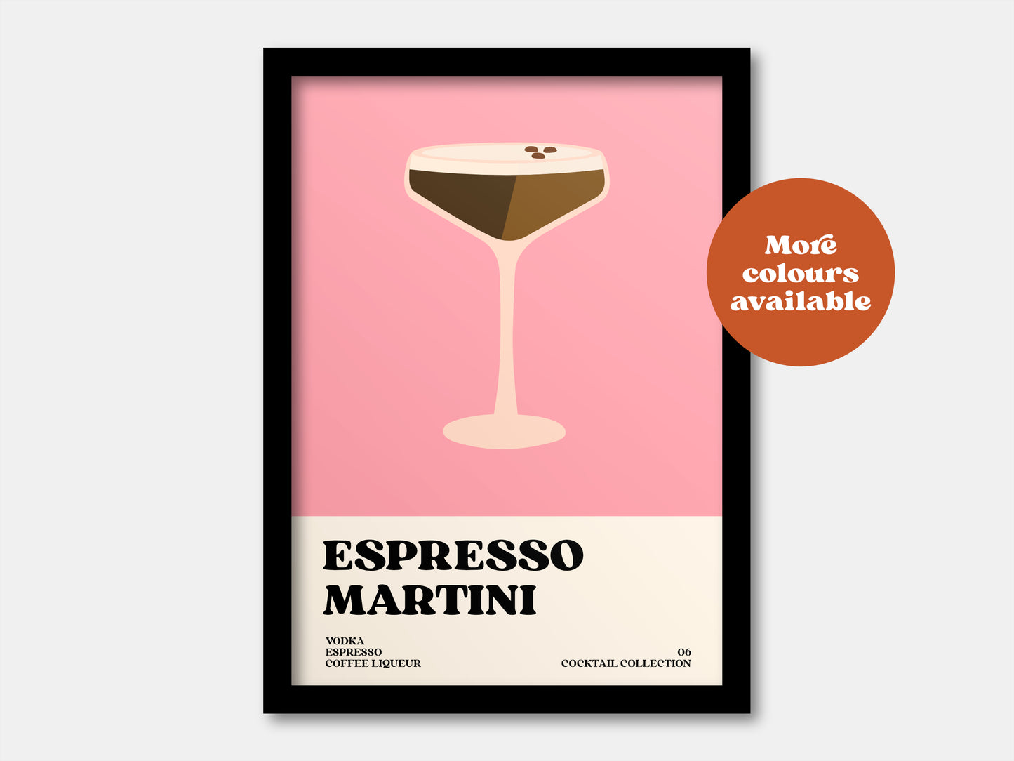 Espresso Martini Cocktail Print