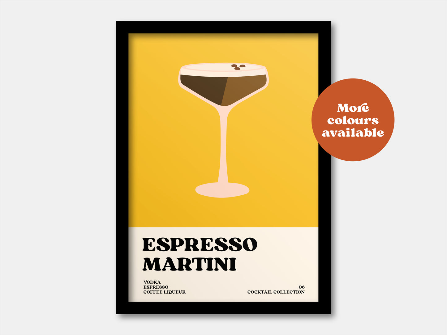 Espresso Martini Cocktail Print