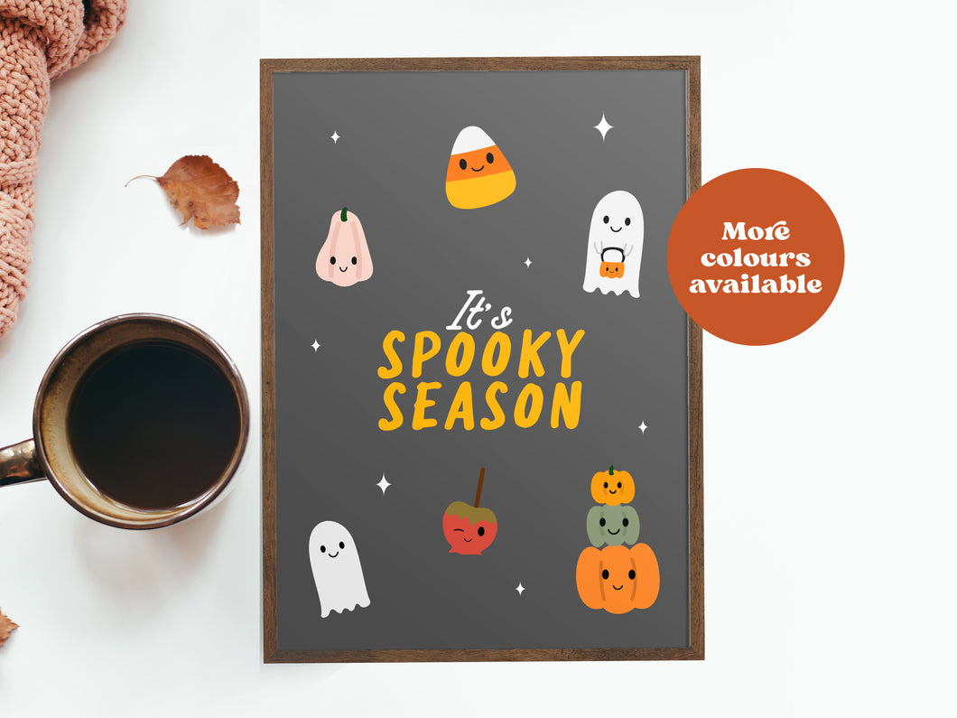 It's spooky season print