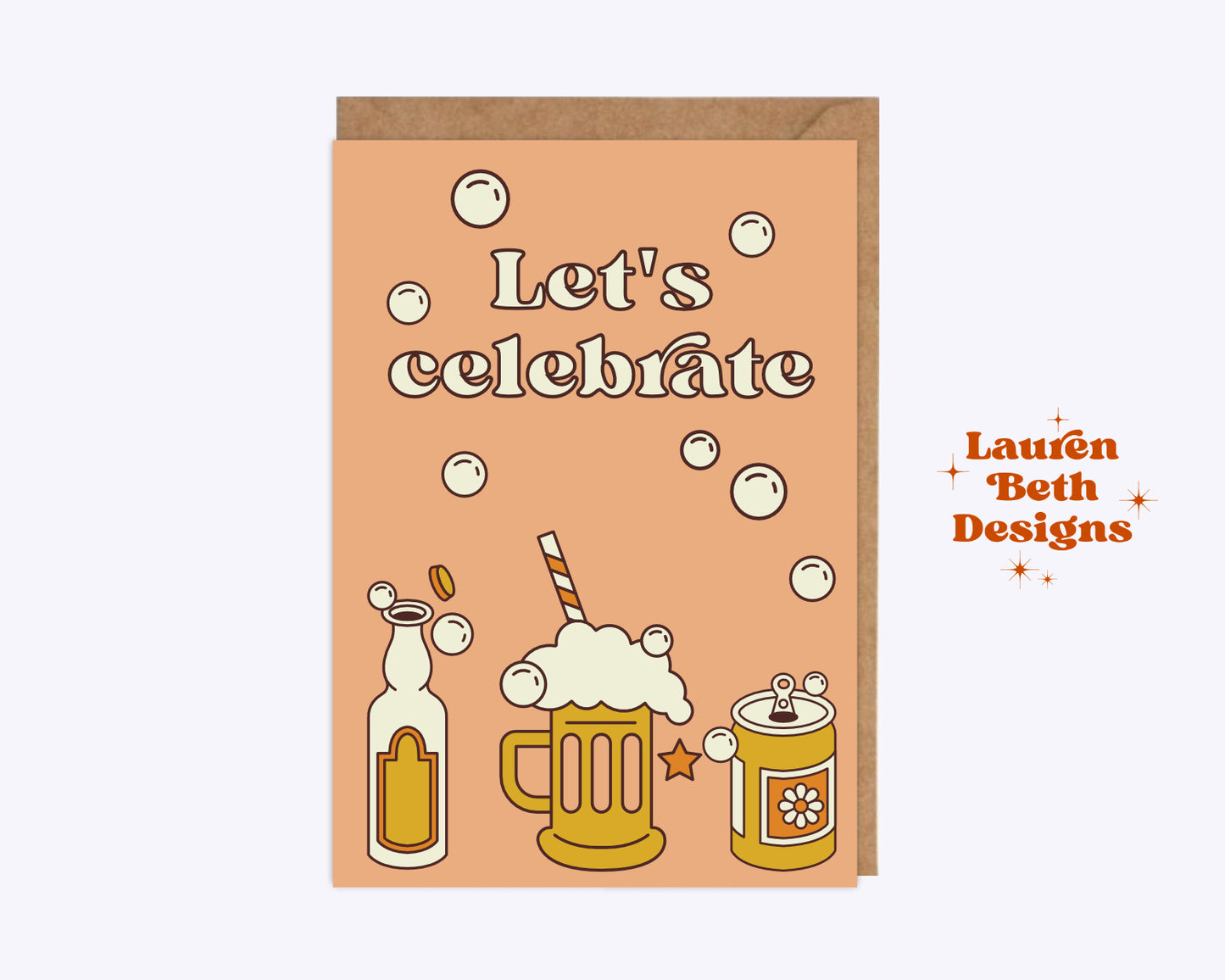 Let's celebrate card
