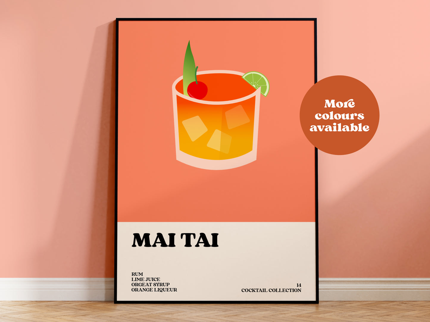 Mai Tai Cocktail Print