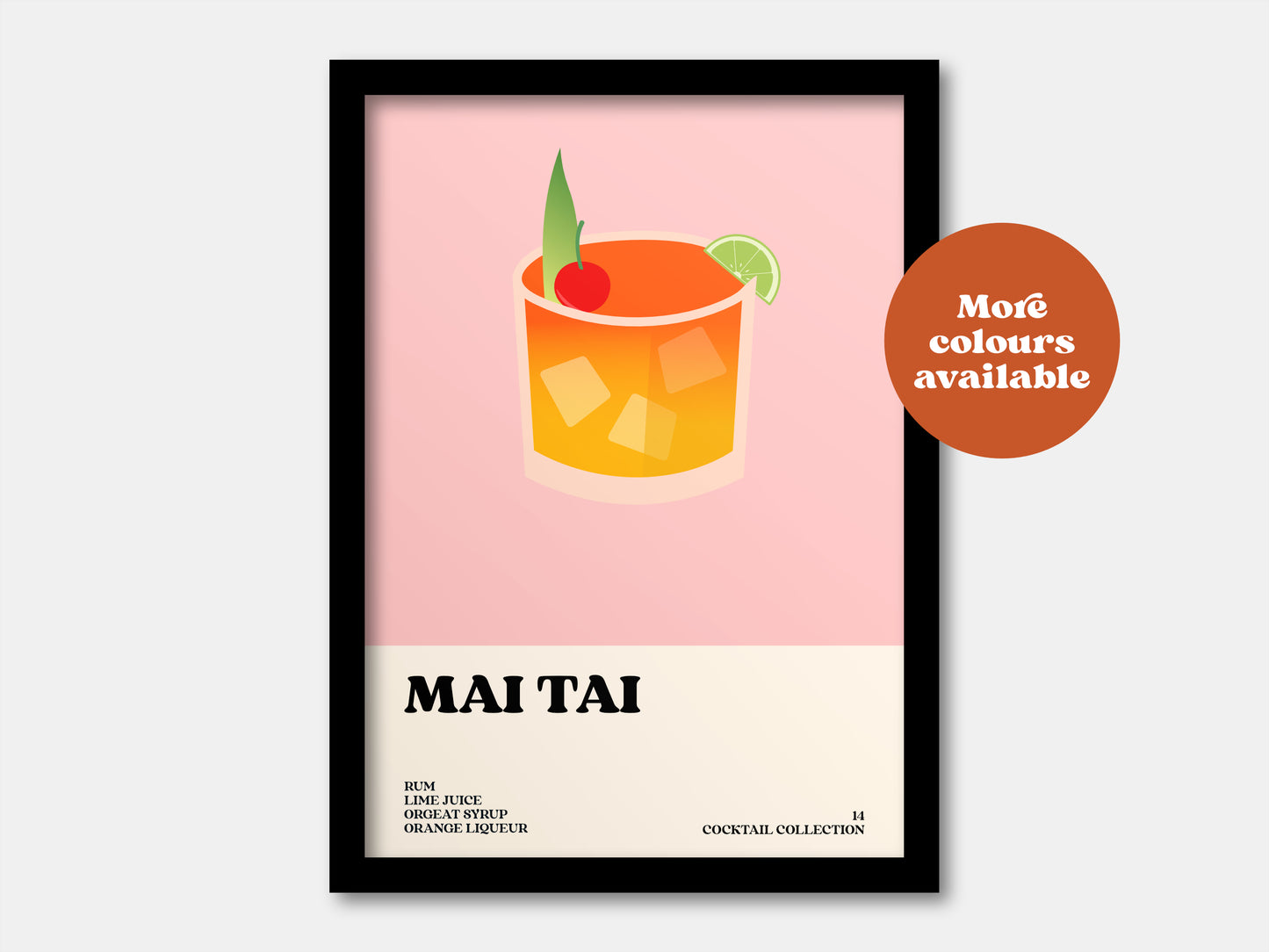Mai Tai Cocktail Print