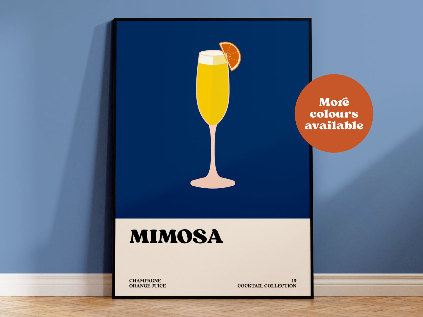 Mimosa Cocktail Print