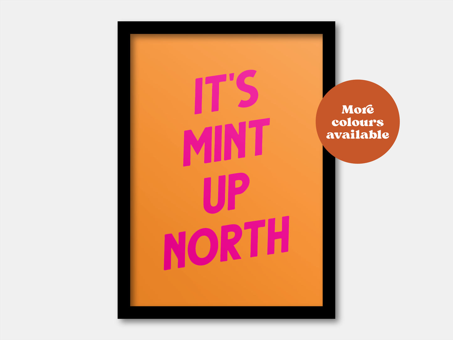 It's Mint up North Print