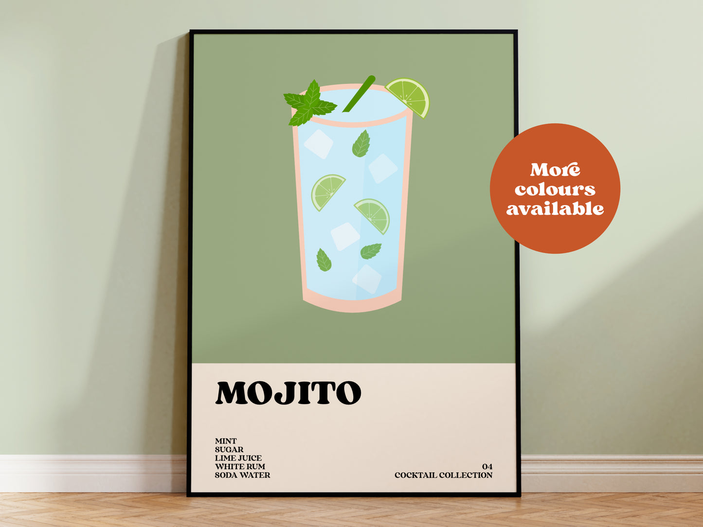Mojito Cocktail Print
