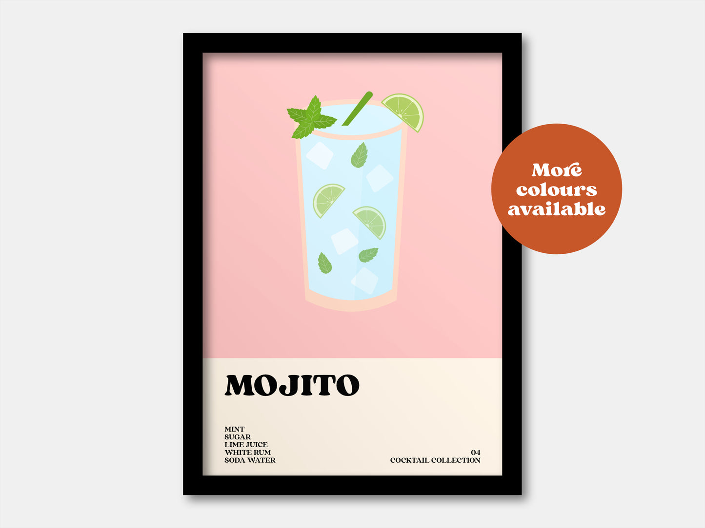 Mojito Cocktail Print