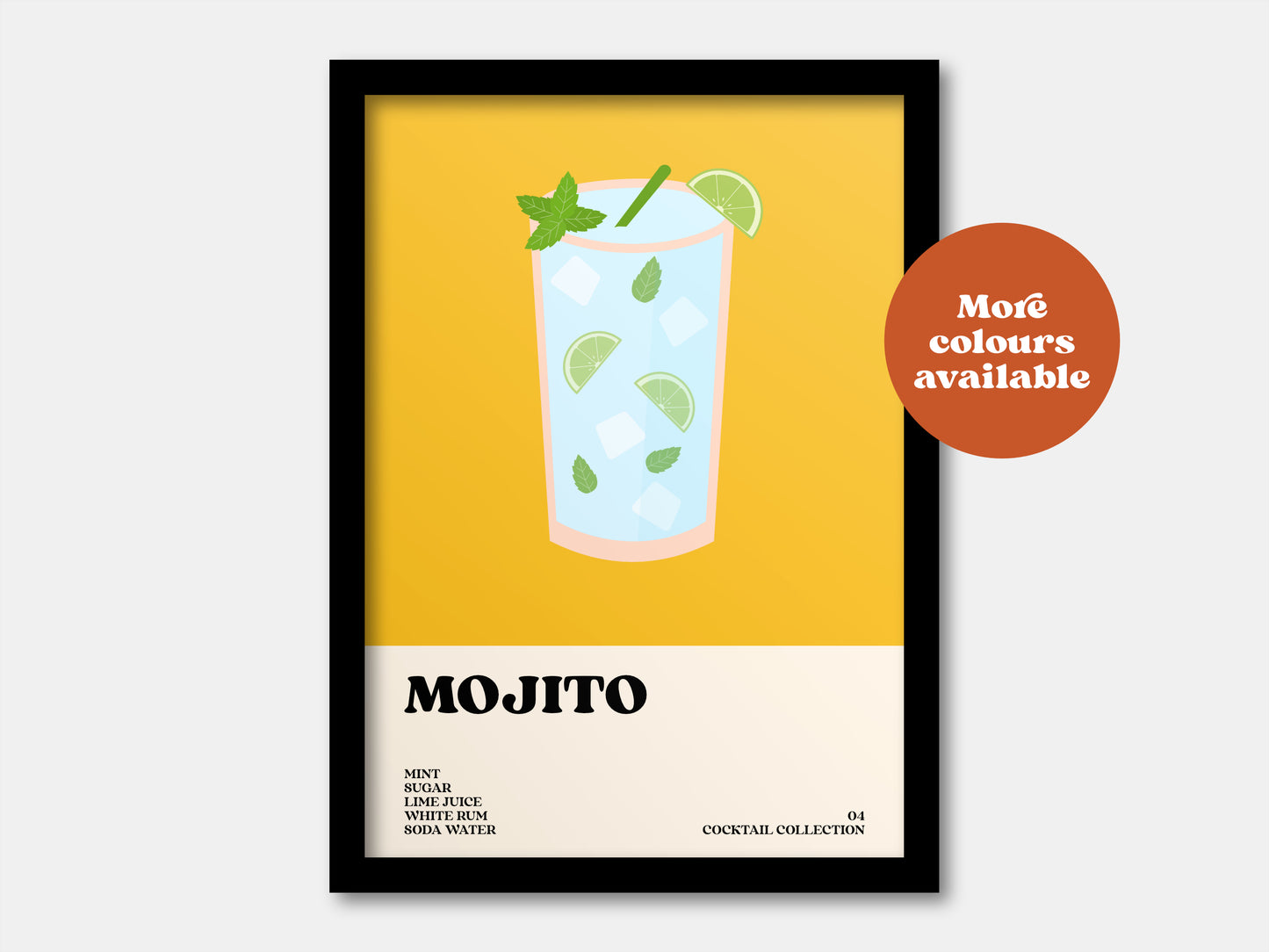 Mojito Cocktail Print