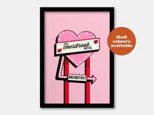 Load image into Gallery viewer, Heartbreak Hotel Motel Print
