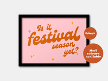 Load image into Gallery viewer, Festival Season Print
