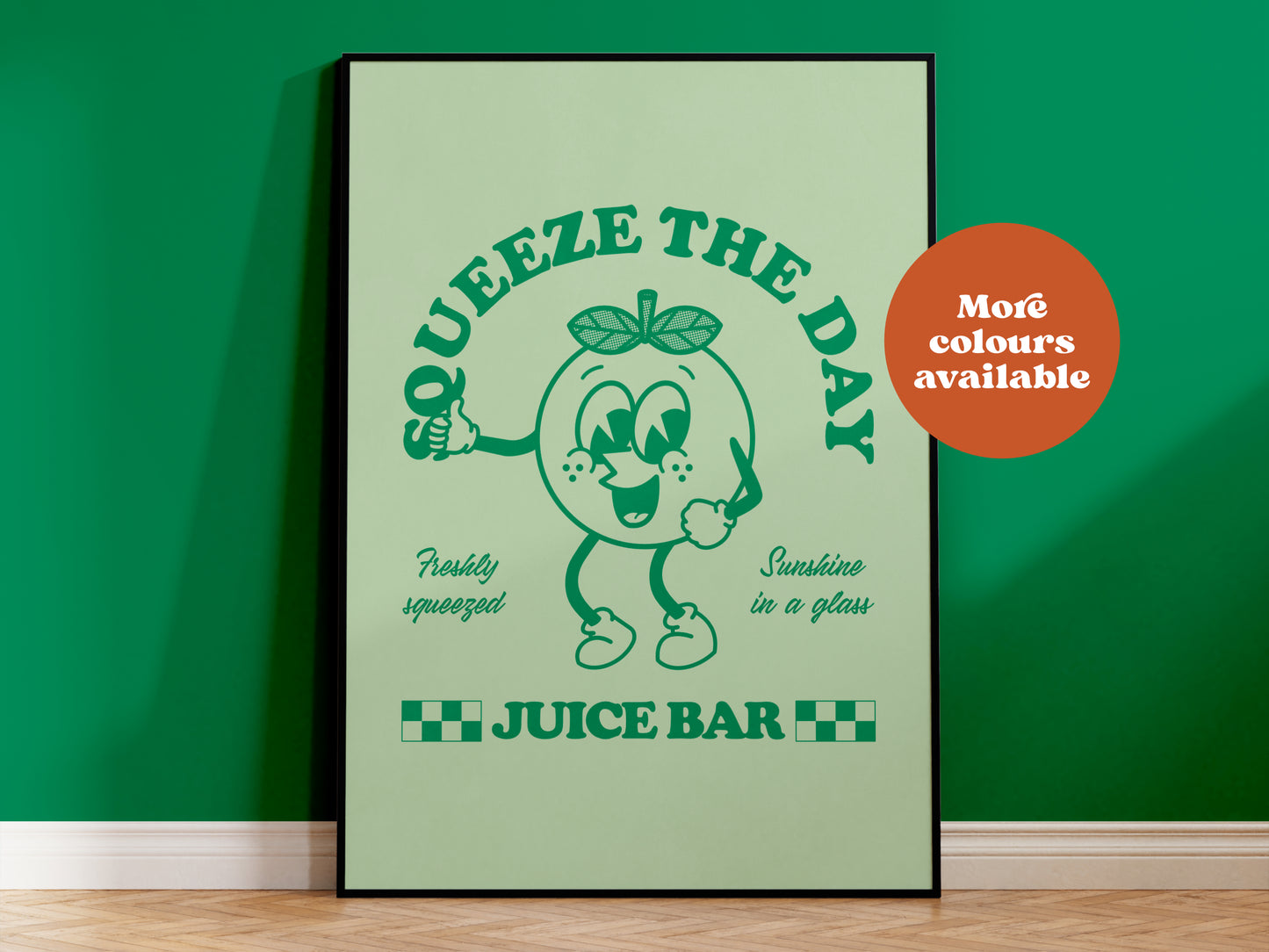Squeeze the Day Takeaway Print