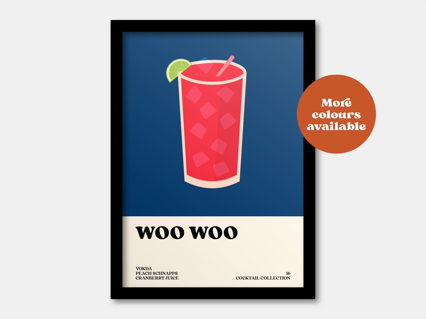 Woo Woo Cocktail Print